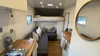 Transit Luton Campervan Motorhome Off Grid QUICK TOUR [upl. by Limoli859]