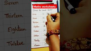 Maths worksheet ideas for lkg [upl. by Rycca]