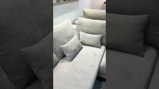 Sofá Rinconera Gris Elegancia y Comodidad en Tu Hogar  Tienda de Muebles en Cartagena [upl. by Innos]