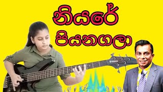 Niyare Piyanagala නියරේ පිය නගලා Bass Cover [upl. by Wartow890]