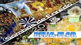 BEIJAFLOR DE NILÓPOLIS 2018  SAMBA OFICIAL [upl. by Ahseinat]