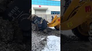 Explosionproof forklift modified mixer underground loader mineforklift installation of mixer [upl. by Annej]