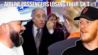 AIRLINE PASSENGERS LOSING THEIR SHT 1 REACTION  OFFICE BLOKES REACT [upl. by Katusha595]