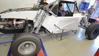 VQ35 twin turbo buggy dyno  JPC [upl. by Littman]