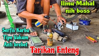 No Skiip Tutorial Serfis Karbu Tipe Vakum Beat Karbu Anti Brebet  Jundal  Nyendat Jamin 👍 [upl. by Laina]