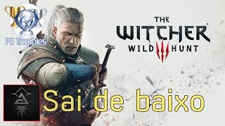 The Witcher 3 Wild Hunt  Sai de baixo  Guia de Troféu [upl. by Swamy]