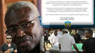 KWIBUKA COACH VIGOUREUX IGIKORWA KIRI GUTEGURWA NABAKINNYE MU IKIPE YIGIHUGU AMAVUBI [upl. by Aelgna]