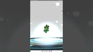 CATCHING AND EVOLVING A WILD SHINY BRONZOR INTO BRONZONG in Pokemon Go [upl. by Mcclimans]