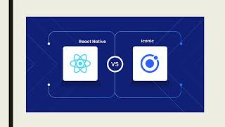 React Native vs Ionic [upl. by Suinotna114]