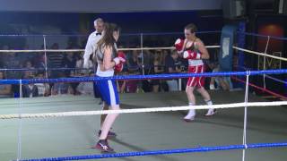 Katarina Vištica Boksacki klub Ljubuški vs Anica Tomas Boksacki klub Kralj TOMISLAV Tomislavgrad [upl. by Georgeanne]