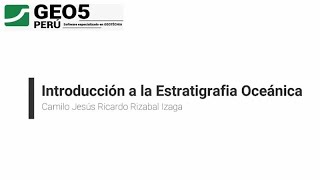 Introduccion a la estratigrafia oceanica [upl. by Kristyn]