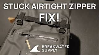 How to Fix a Stuck Airtight Zipper Quick 30 Second Fix [upl. by Sirrep]