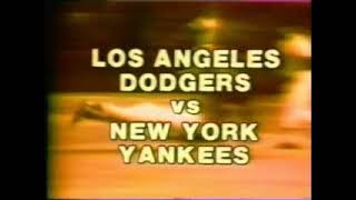 19781014 World Series Game 4 NBC Intro  Dodgers at Yankees [upl. by Brinna332]