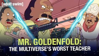 Mr Goldenfold The Multiverses Worst Teacher  Rick and Morty  adult swim [upl. by Susi935]