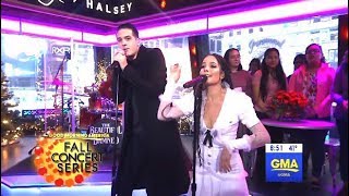 GEazy amp Halsey Perform quotHim amp Iquot GMA LIVE [upl. by Terry]