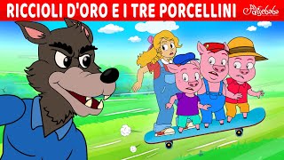 Riccioli dOro e i Tre Porcellini  Storie Per Bambini Cartoni Animati I Fiabe e Favole Per Bambini [upl. by Seve]