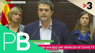 Nova app de CatSalut per detectar el Covid19  Planta baixa [upl. by Ecirtap]