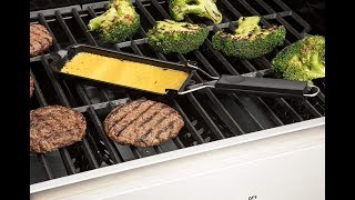 Cuisinart CCMP203 BBQ Cheese Melt Pan Review [upl. by Niko900]