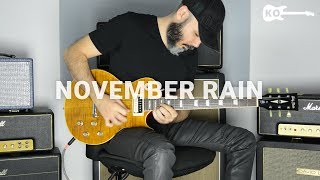 Guns N Roses  November Rain  Electric Guitar Cover by Kfir Ochaion [upl. by Eidnarb245]