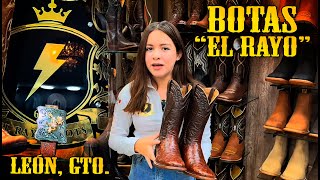 Fabricante de botas ElRayo montura sombrero botines vaquero En leon guanajuato mexico Gto [upl. by Razec]