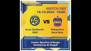 GROTTACCIA VS LA BOCA GIRL 14 HIGHLIGHTS FIGC UNDER 15 [upl. by Hyacintha]