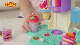 PlayDoh Knetset Bunte RegenbogenEismaschine  Smyths Toys Superstores DE [upl. by Hendrick]