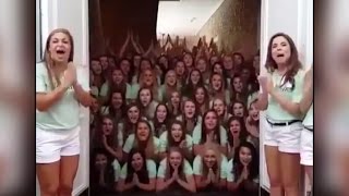 Why This Strange Sorority Recruitment Video Is Creeping People Out [upl. by Niboc30]