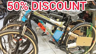 50 Percent Discount  MTB  Bike Parts [upl. by Jakob]