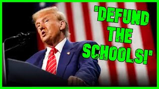 ‘CLOSE IT’ Trump Promises To DEFUND SCHOOLS For Teaching Facts  The Kyle Kulinski Show [upl. by Reeves]