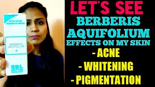 BERBERIS AQUIFOLIUM FOR Fair SKIN  BERBERIS AQUIFOLIUM HOMEOPATHIC FOR WHITENING amp GLOWING SKIN [upl. by Tessil51]