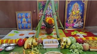 Performing a Satyanarayan Pooja at Kona Pather [upl. by Elamor]