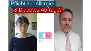 Kita2Day I Eltern vor KitaAusflug nach Allergien oder Diabetes abfragen [upl. by Accire]