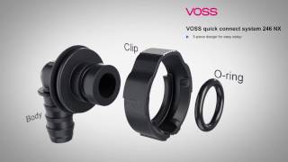 VOSS quick connect system 246 NX [upl. by Dianne205]