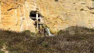 Cliffside tunnel Samphire Hoe When common sense prevails [upl. by Hussein]