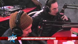 Grand Corps Malade feat Tunisiano quotFunambulequot en live dans Planète Rap [upl. by Joellyn856]