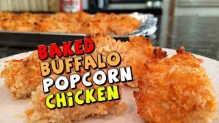 Baked Buffalo Popcorn CHICKEN Recipe Healthy [upl. by Maryanne]