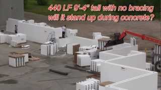 How strong is the Fox Blocks corner 1 of 3 insulated concrete formswmv [upl. by Magee638]