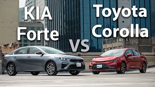 KIA Forte VS Toyota Corolla  ¿cuál es mejor  Autocosmos [upl. by Alac]