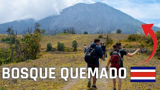 El IMPONENTE VOLCÁN TURRIALBA  BOSQUE QUEMADO en Costa Rica [upl. by Hajar]