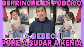 LA BEBECHI LE HACE UN BERRINCHE A KENIA EN PÚBLICO NOTICIAS DE LA RED [upl. by Jenilee]