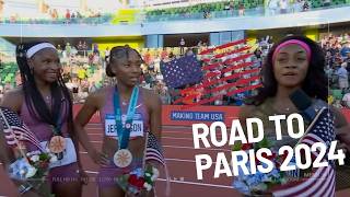 ShaCarri Richardson Wins Trials Final  Plus a Paris Dream Team Will USA Sweep the Paris Podium [upl. by Maia]