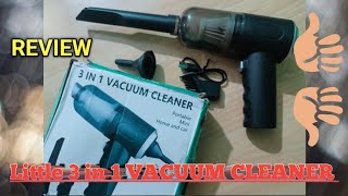 little 3 in 1 VACUUM CLEANER REVIEW Portabie Mini Home and Car 🚗 AkankshaTripathi [upl. by Nnov692]