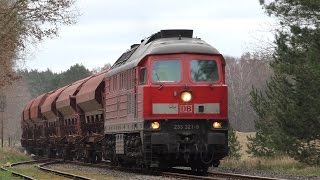 OHE 233 321 mit KaliLeerpark auf der Luhebahn [upl. by Larrad]