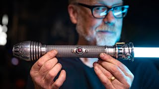 Adam Savage Builds His Own Lightsaber [upl. by Einnil]