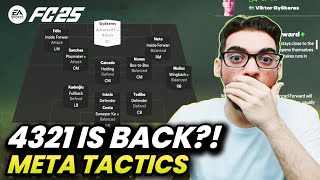 4321 IS BACK BEST META FORMATION amp CUSTOM TACTICS IN FC 25 Ultimate Team [upl. by Janeczka452]