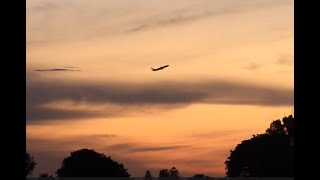 Virgin Australia Boeing 737 taking off After Sunset [upl. by Suirauqed754]