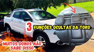 3 Segredos Da Fiat Toro Que Você Não Conhecia [upl. by Haelat]