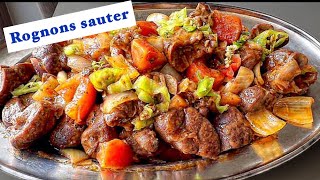 Recette de Rognons sauté version ivoirienne 🇨🇮 [upl. by Lesslie264]