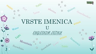 Vrste imenica u engleskom jeziku Types of Nouns in English [upl. by Henden302]