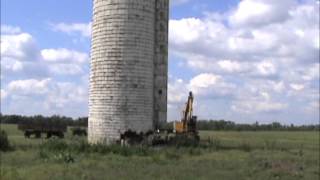 Silo Demolition [upl. by Weidner]